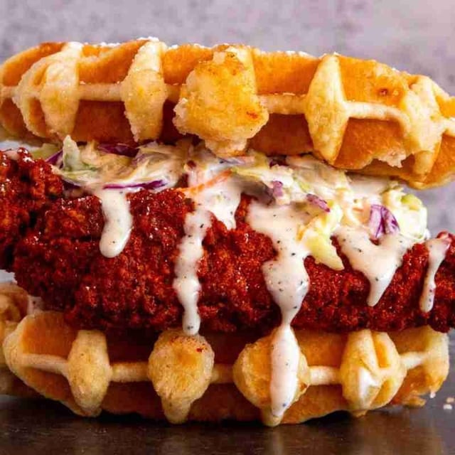 Waffle Sandwich.